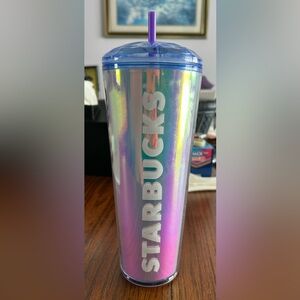 Starbucks Iridescent Hologram Dome Venti 24oz Tumbler Summer 2023